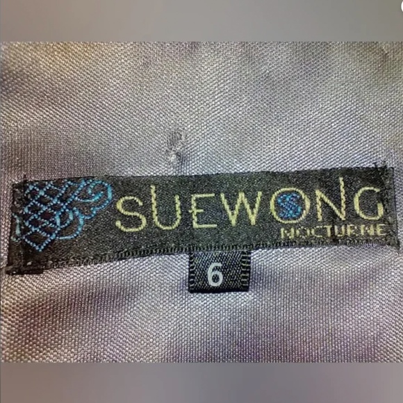 VINTAGE Sue Wong Sequin Dress - Size 6 - Picture 3 of 7